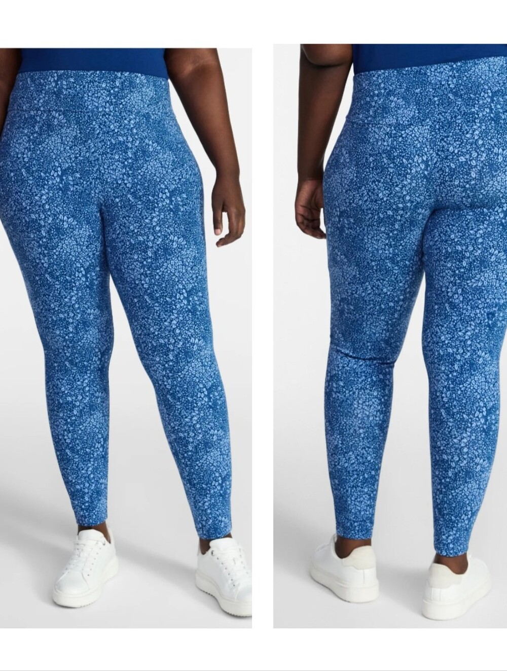 Terra & Sky Women's Plus High Waist Ankle Length Leggings, 27" Ins Various SIzes
